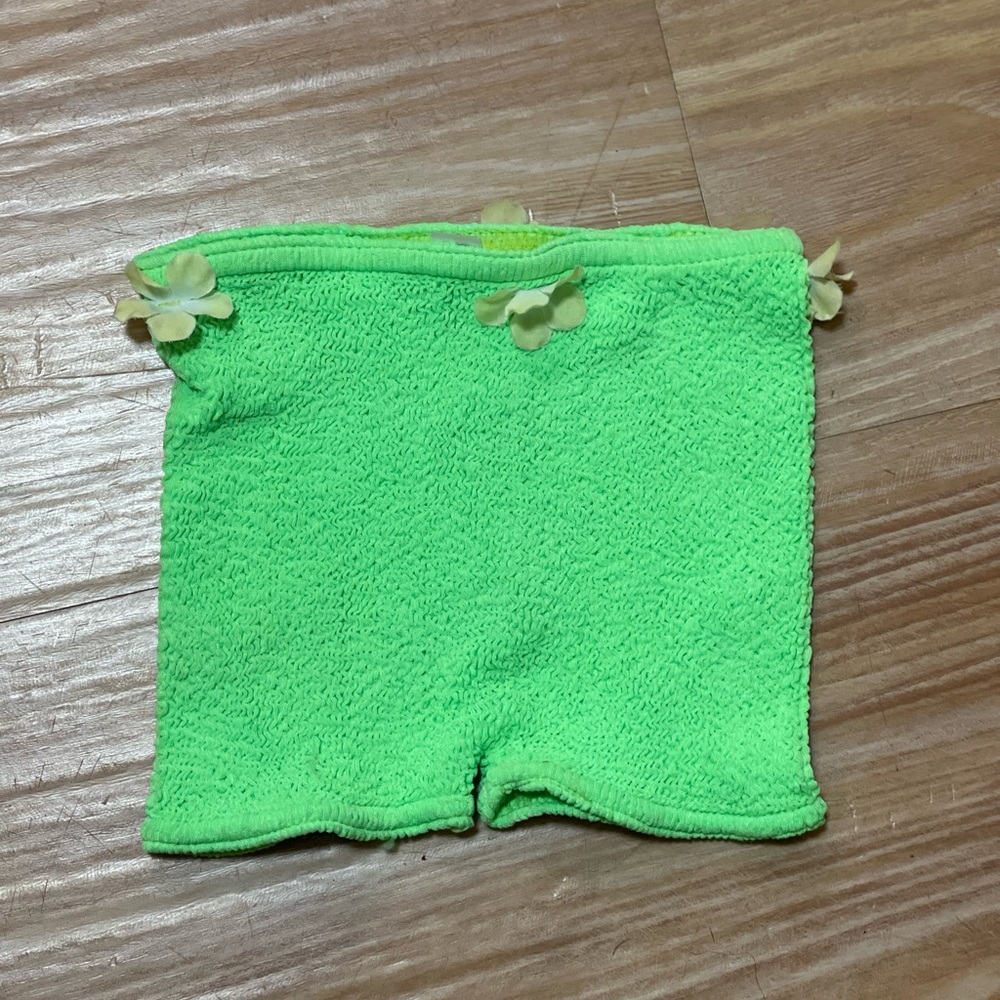 Hunza G Girl Green Bikini Short bottom only